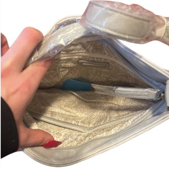 Shiraleah Brooklyn Cross-Body Bag, Pebble - Picture 4 of 5